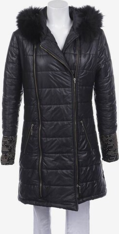 Tory Burch Winterjacke / Wintermantel S in Schwarz: predná strana