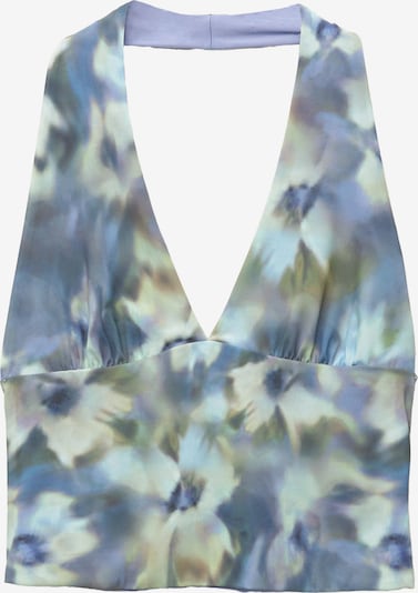 Pull&Bear Toppi värissä safiiri / pastellinsininen / oliivi / pastellinvihreä, Tuotenäkymä