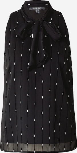 Esprit Collection Blūze melns / Sudrabs, Preces skats