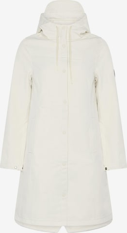 Born Living Yoga Tussenjas 'Trench' in Wit: voorkant