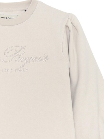 Roy Rogers Sweatshirt 'Puff' in Beige