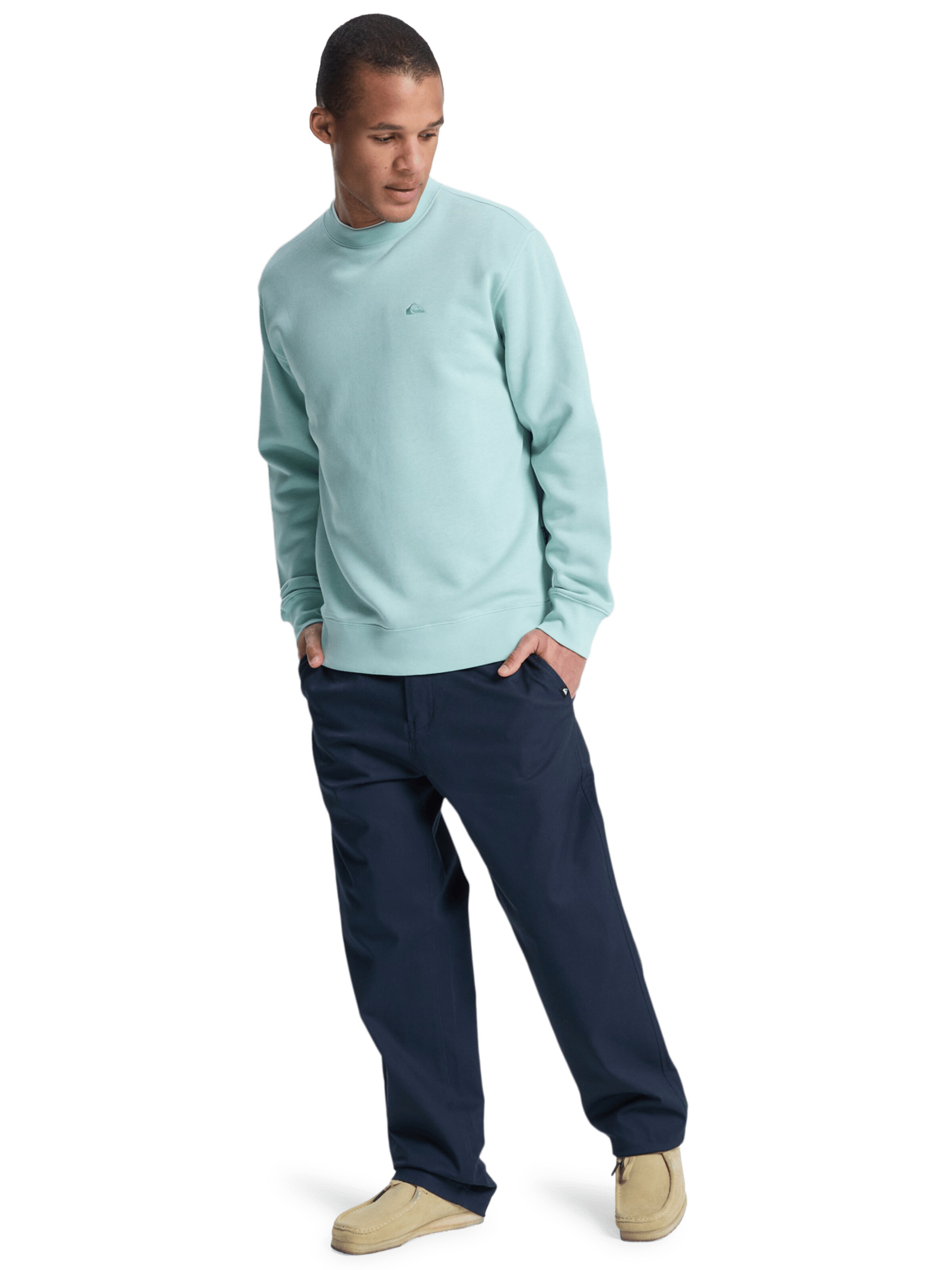 QUIKSILVER Sweatshirt 'Salt Water' in Blau