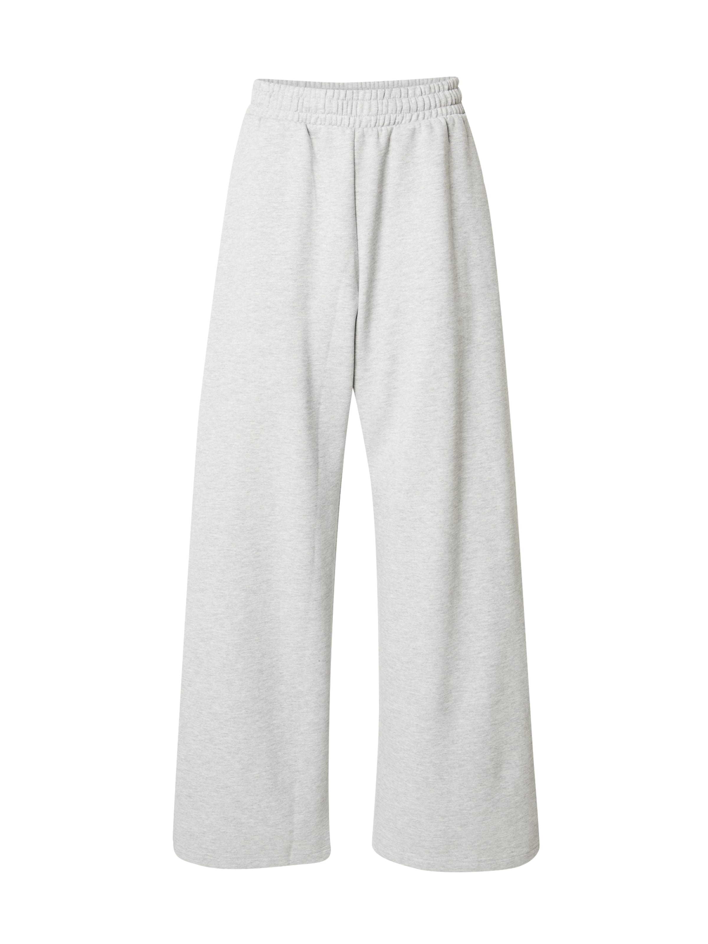 WEEKDAY Loose fit Pants in Grey: front