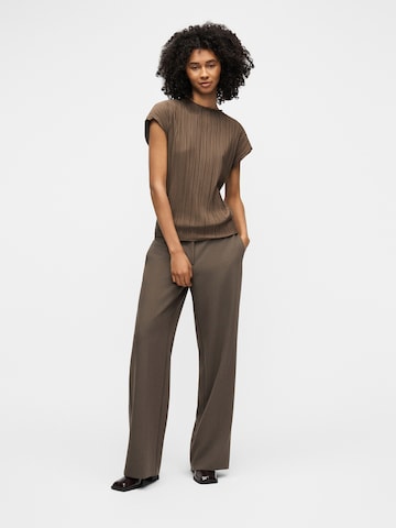 Samsøe Samsøe Тениска 'Uma' в кафяво