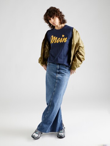 Tricou de la Eight2Nine pe albastru