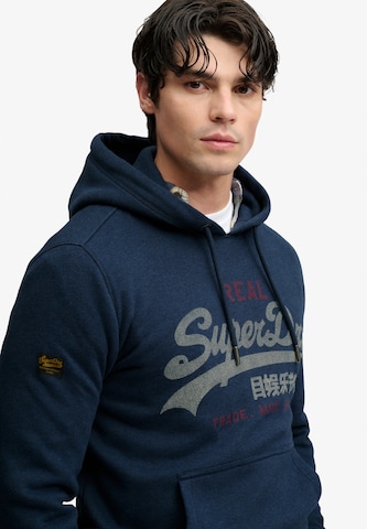 Felpa 'Heritage' di Superdry & Co in blu