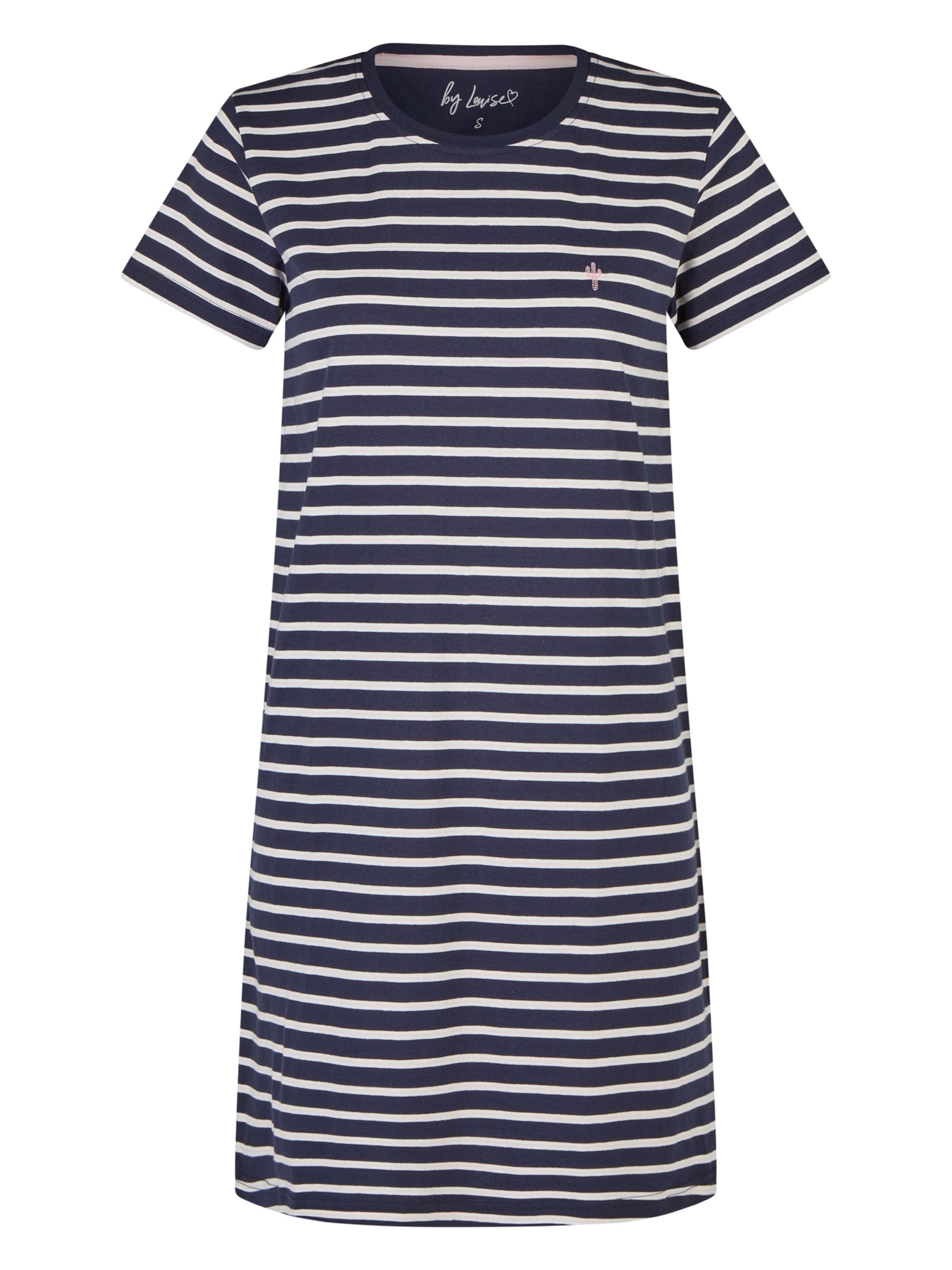 By Louise Nachthemd in Blauw: voorkant