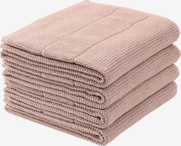 SCHIESSER Handtuch 'Turin' in Pink: Vorderseite