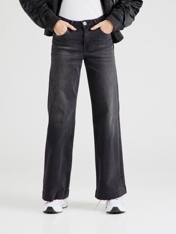 Wide leg Jeans di GARCIA in nero: frontale