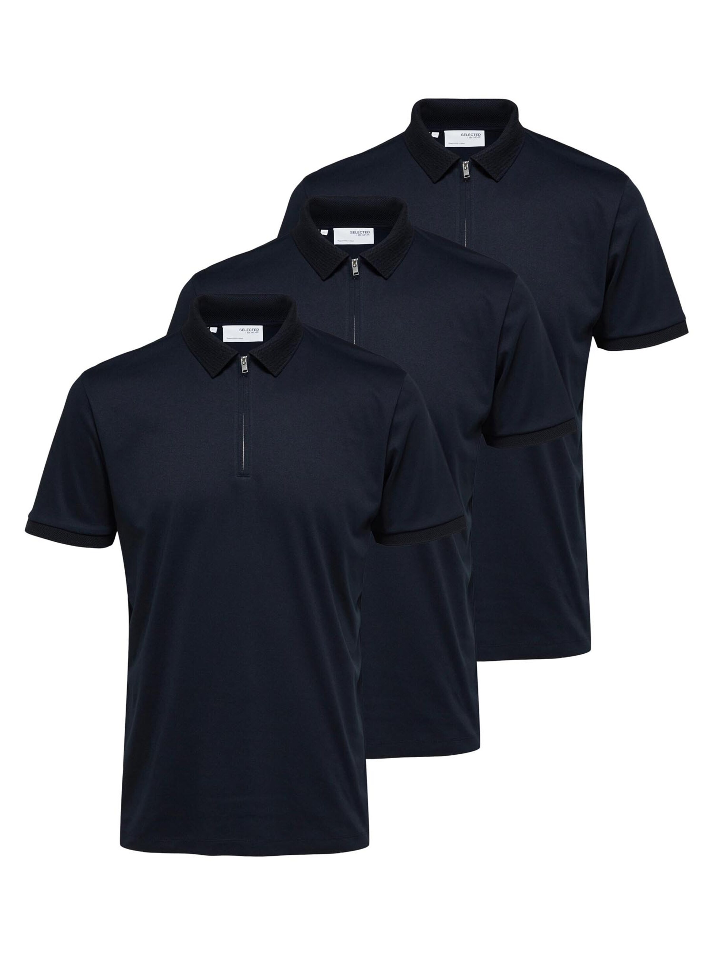 SELECTED Shirt 'Fave' in Blue: front