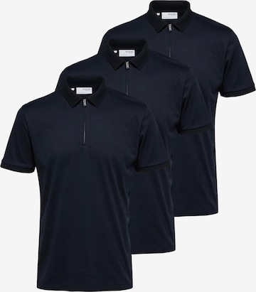 SELECTED Shirt 'Fave' in Blue: front