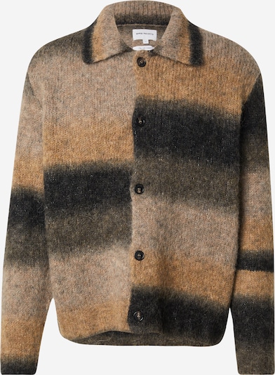 NORSE PROJECTS Neuletakki värissä khaki / oliivi / musta, Tuotenäkymä