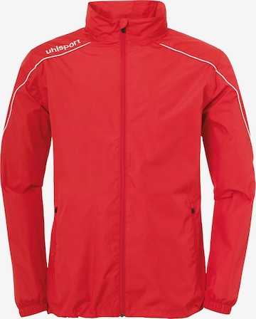 UHLSPORT Athletic Jacket in Red: front