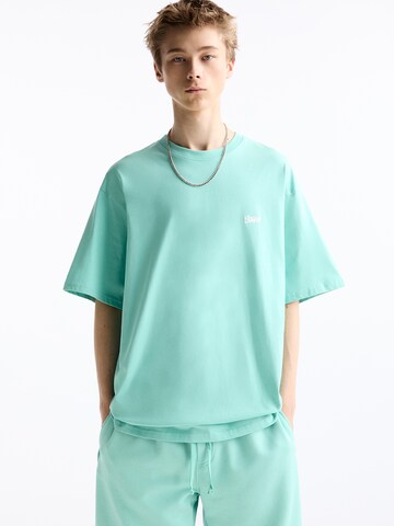 Pull&Bear T-Shirt in Grün: Vorderseite