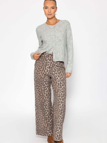 SASSYCLASSY Strickjacke‌‌‌‌‌‌‌‌ in Grau