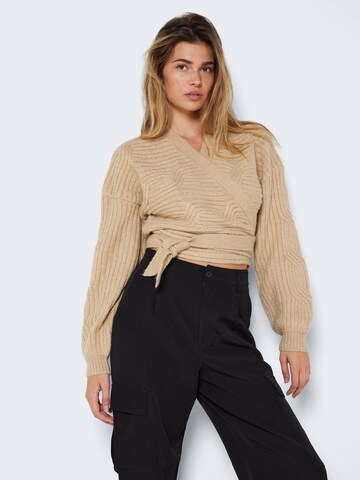 Pull-over 'Jamil' Noisy may en beige