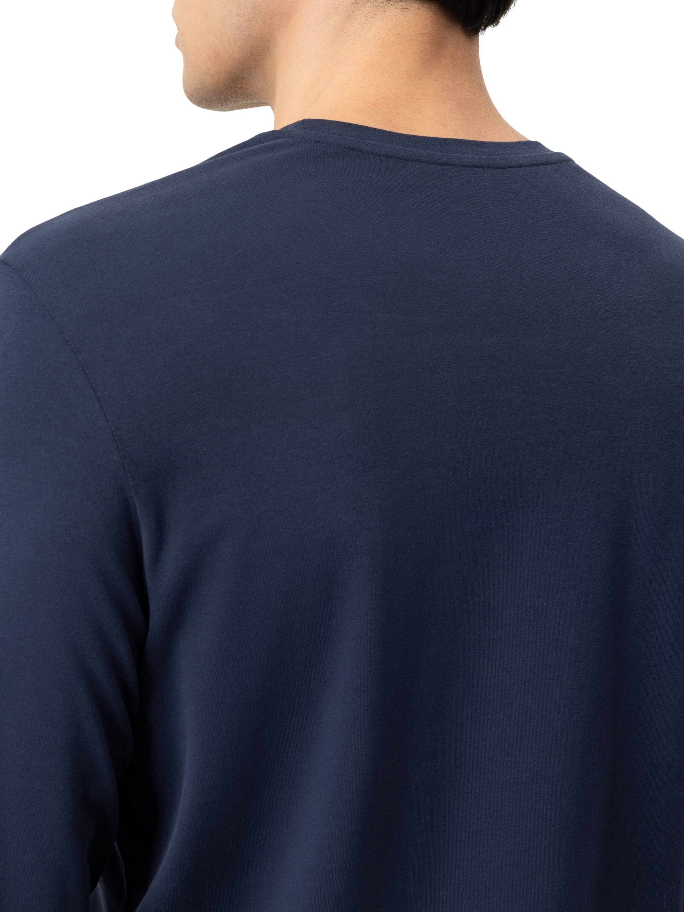 T-Shirt 'Relax Tuned' Mey en bleu