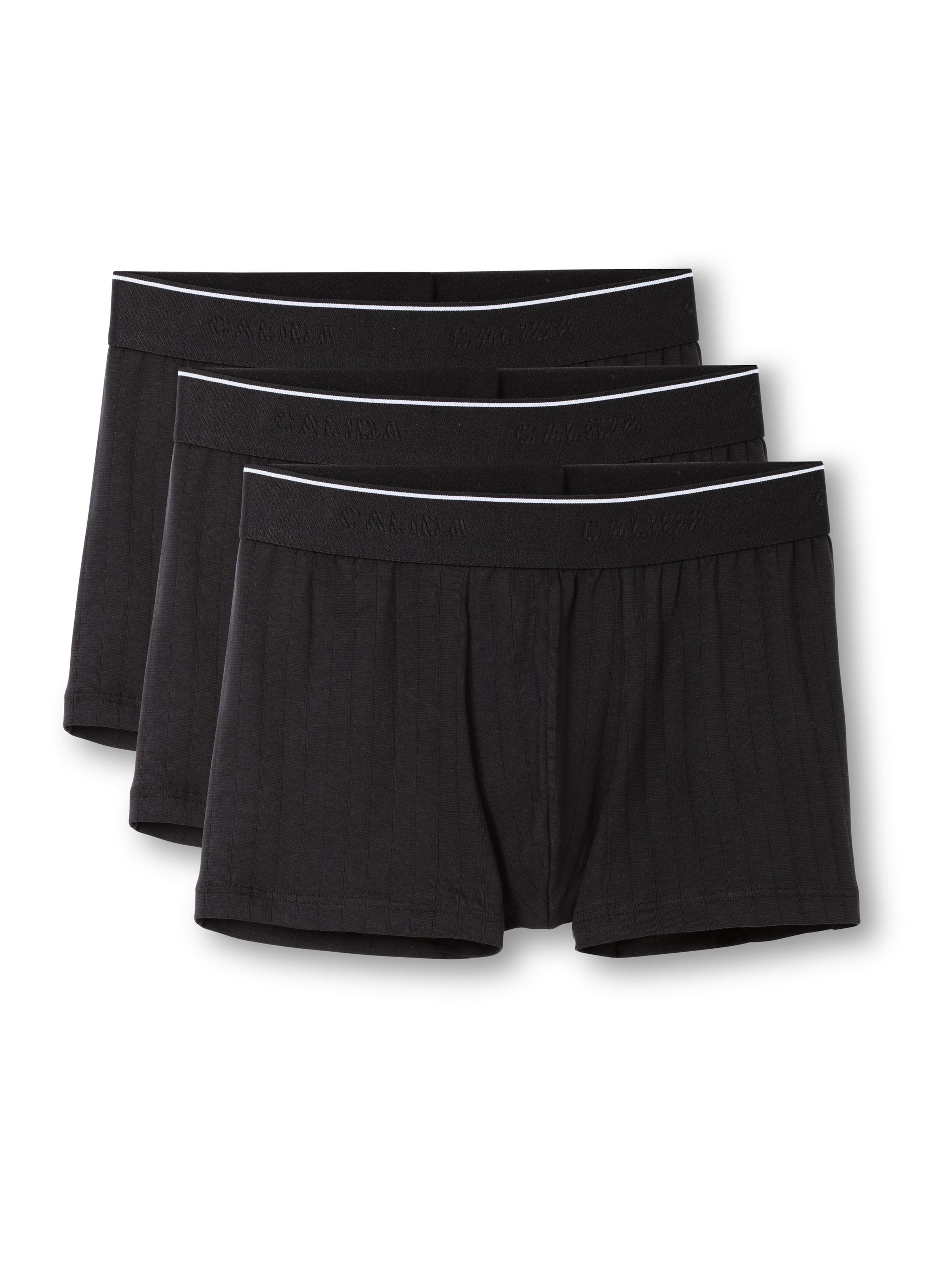 CALIDA Boxer shorts 'Pure & Style' in L in Black, Item view
