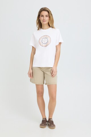 T-shirt 'PZCheri' Pulz en blanc