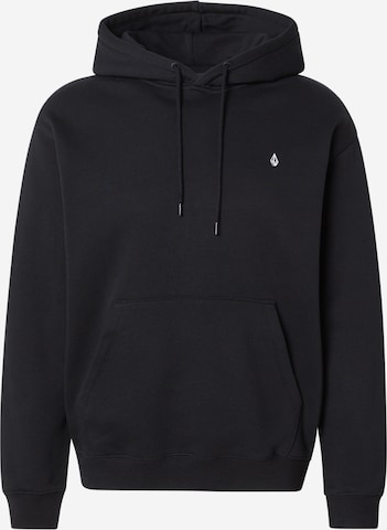 Sweat-shirt Volcom en noir : devant