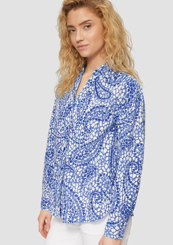 Camicia da donna di s.Oliver in blu: frontale