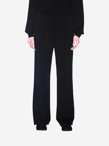 Wide Leg Pantalon 'XW002854 AF16111' ARMANI EXCHANGE en noir