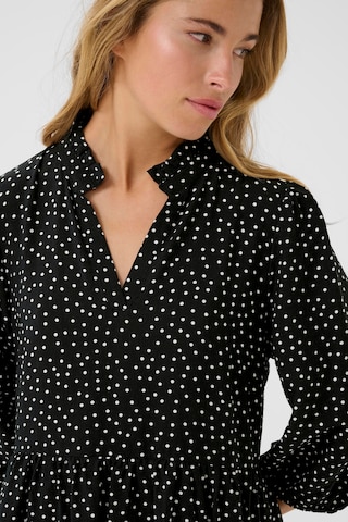 Kaffe Shirt dress 'Rea' in Black