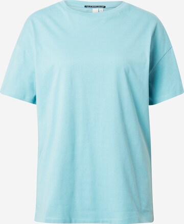 QS Oversized shirt in Blue: front