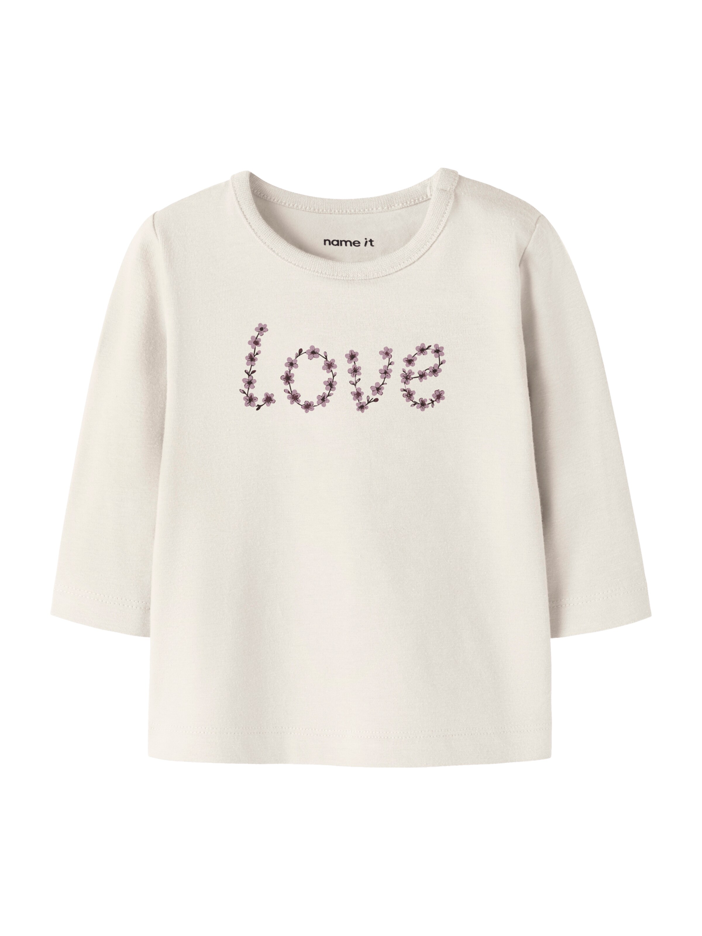 NAME IT Shirt 'NBFROOM' in Beige: front