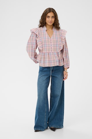 Chemisier 'CUjada' CULTURE en mélange de couleurs