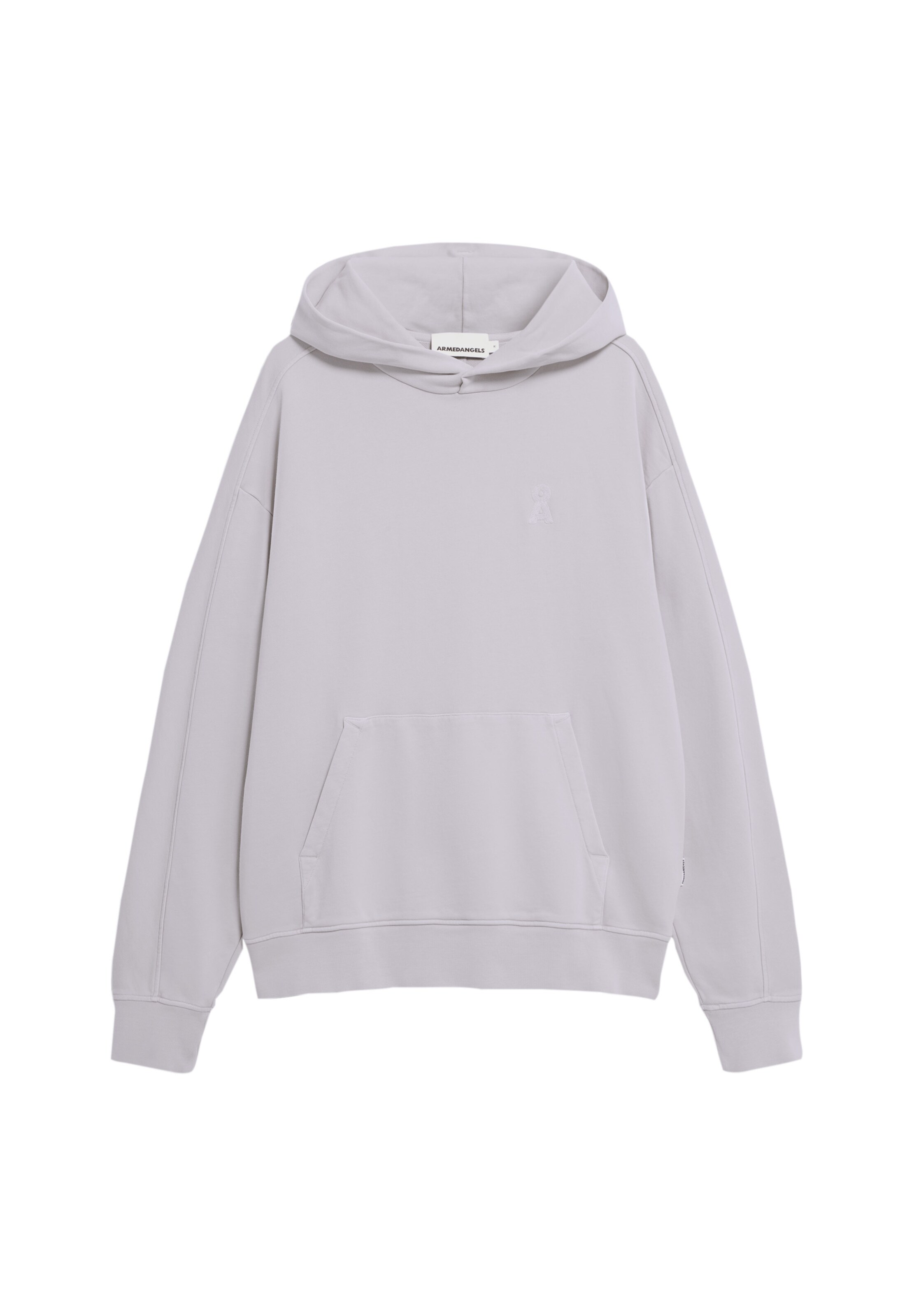 ARMEDANGELS Pullover EMAAL HOODIE GMT DYE in Lila: Vorderseite