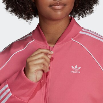 ADIDAS ORIGINALS Sweat jacket 'Primeblue' in Pink