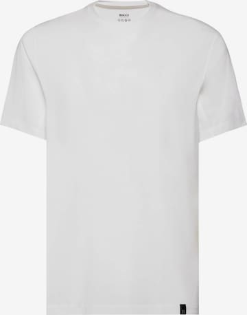 Boggi Milano - Camiseta funcional en blanco: frente