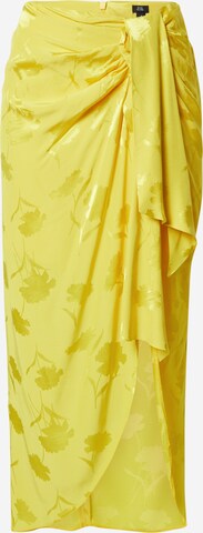 River Island - Saia em amarelo: frente