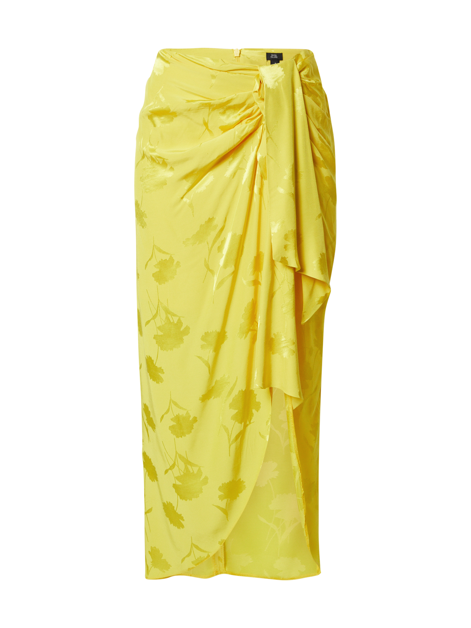 Plus size Kobiety River Island Spódnica w kolorze Żółtym 