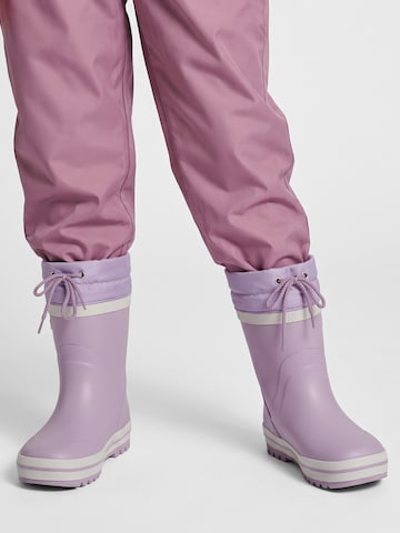 Hummel Rubber Boots in Purple: front