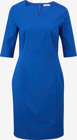 Robe fourreau s.Oliver BLACK LABEL en bleu : devant