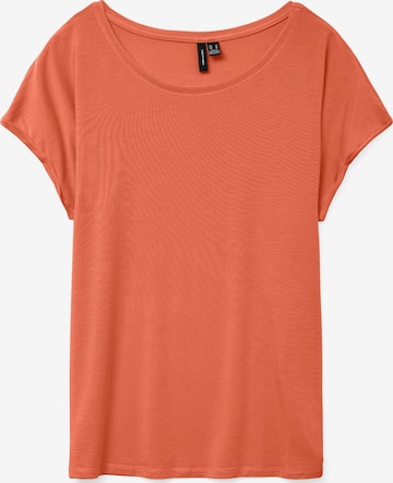 Tricou 'VMAva' de la VERO MODA pe portocaliu: față