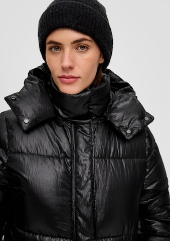 s.Oliver BLACK LABEL Wintermantel in Schwarz