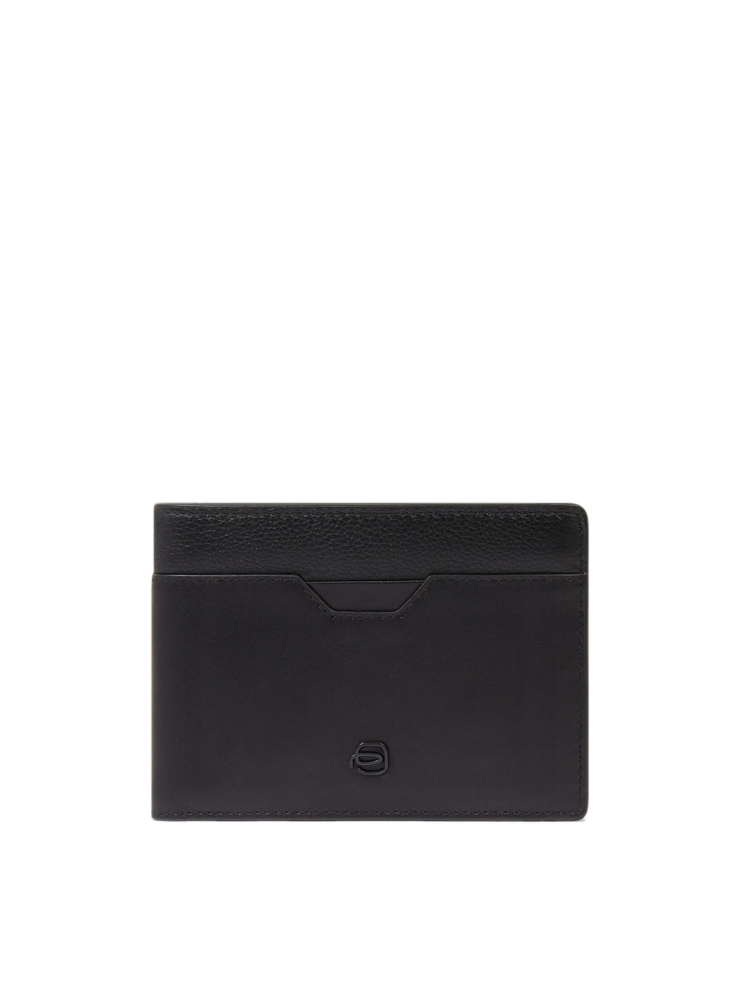 Piquadro Portemonnaie‌ in Schwarz: Vorderseite