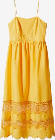 Robe d’été 'Borris' MANGO en jaune : devant