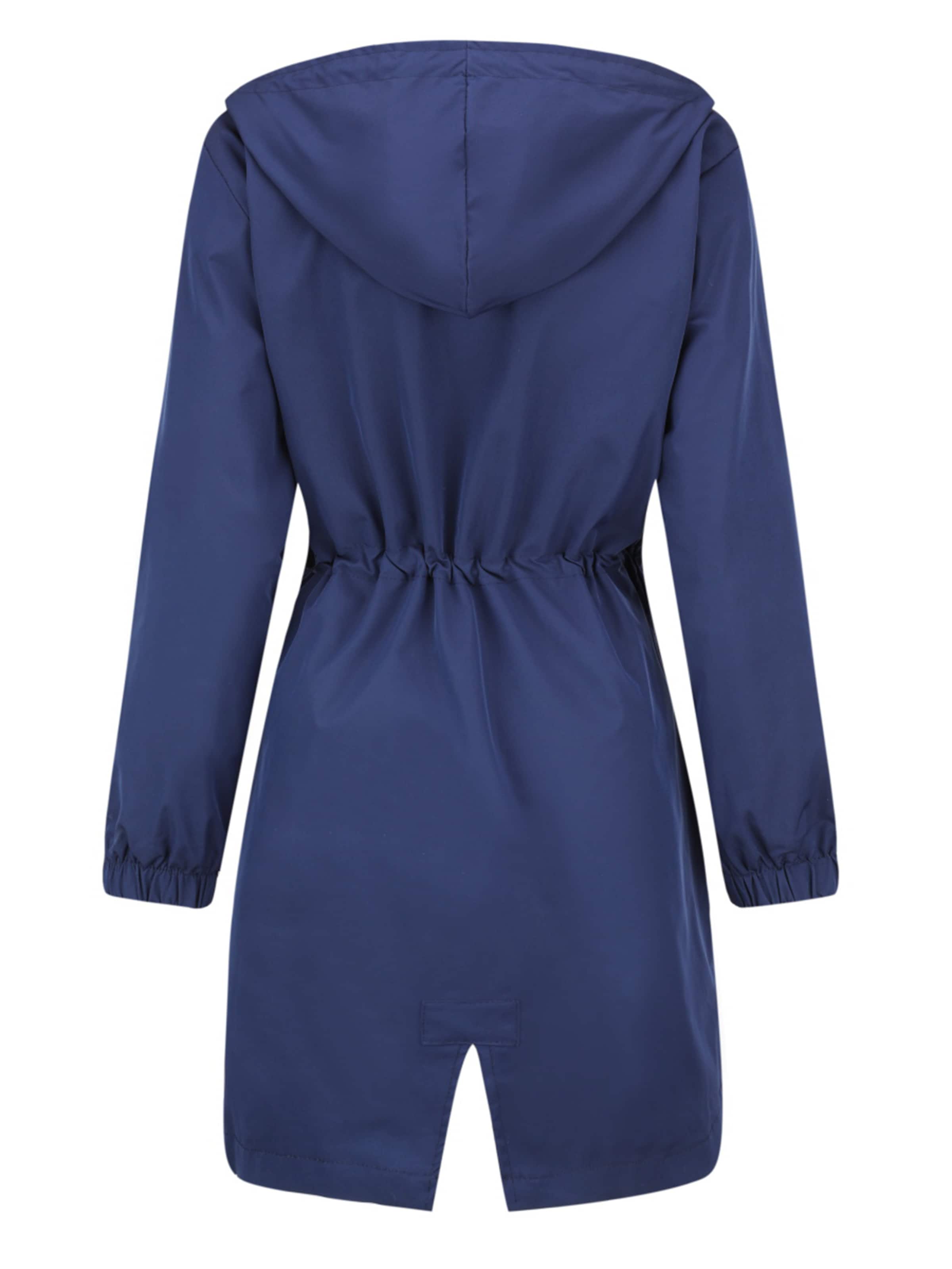 Youthup Between-Seasons Coat in Blue