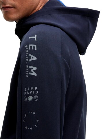 Giacca di felpa 'Game.Set.Match' di CAMP DAVID in blu