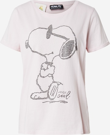 PRINCESS GOES HOLLYWOOD Paita 'SNOOPY More Cool' värissä vaaleanpunainen: etupuoli