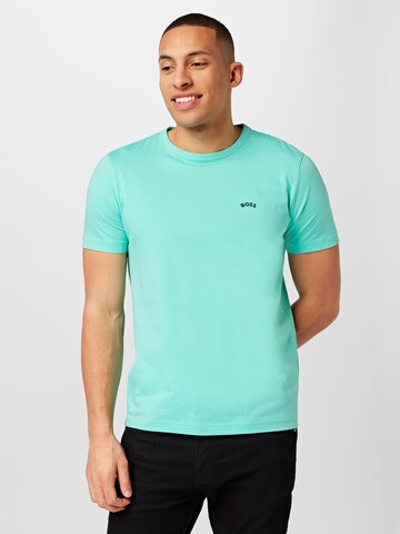 BOSS - Camisa em verde: frente