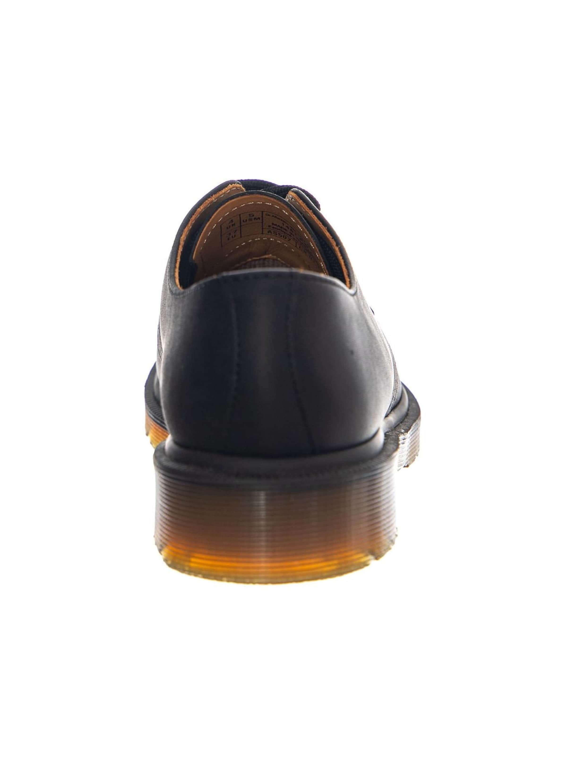 Chaussure à lacets 'Unisex 1461 Pw Lace-Up Black Noir Greasy Shoes' Dr. Martens en noir