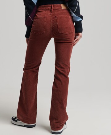 Superdry Flared Pants in Purple