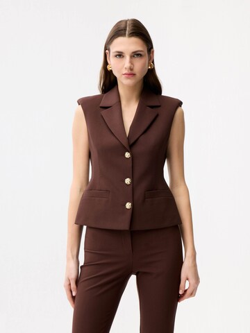 adl Vest in Brown