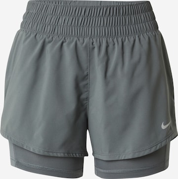 pelēks NIKE Sporta bikses 'ONE': no priekšpuses