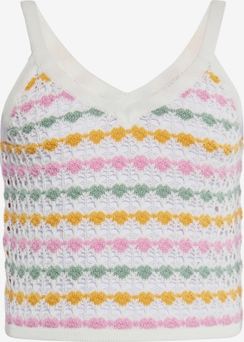 ebeeza Knitted Top in Mixed colors: front